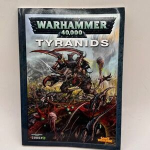 Warhammer 40000 Codex Tyranids Games Workshop Softcover Rulebook Robin Cruddace